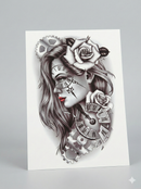 Tatuagem Temporária 3D – Realista, À Prova D’Água e Unissex