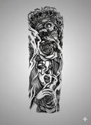 Tatuagem Temporária 3D – Realista, À Prova D’Água e Unissex